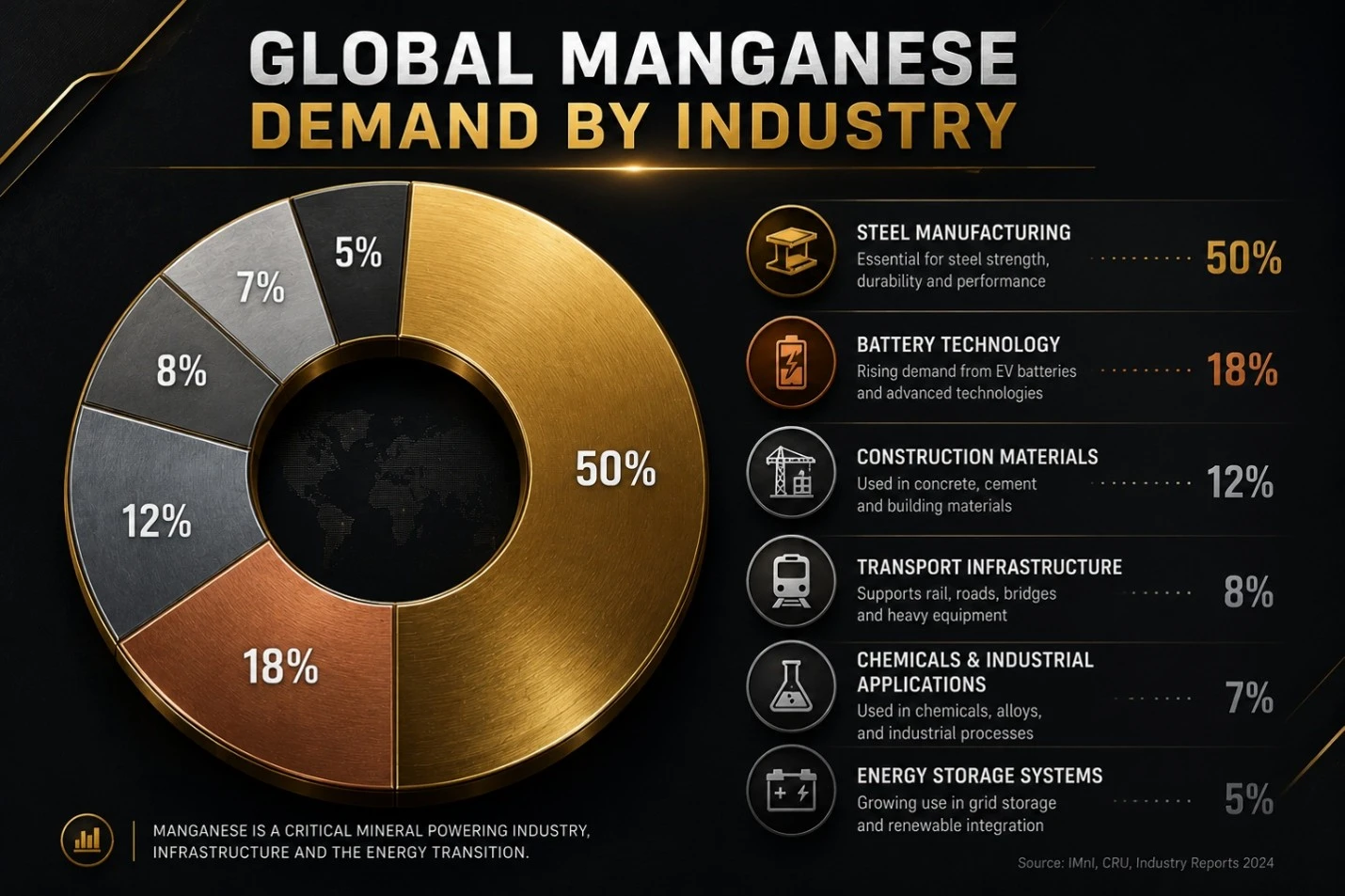 Manganese mining operations